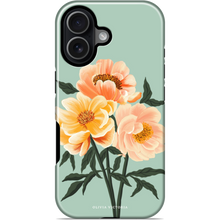 Load image into Gallery viewer, Peony in Mint Phone Case