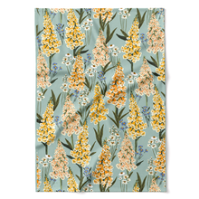 Load image into Gallery viewer, Vintage Foxglove Tea Towel