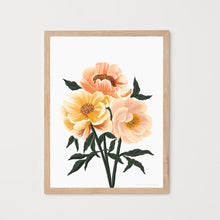 Load image into Gallery viewer, The Peony Giclée Print freeshipping - Olivia Victoria