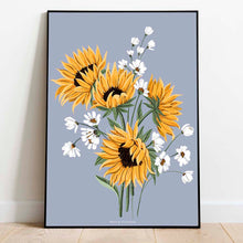 Load image into Gallery viewer, The Sunflower Giclée Print freeshipping - Olivia Victoria