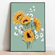 Load image into Gallery viewer, The Sunflower Giclée Print freeshipping - Olivia Victoria