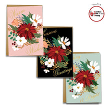 Load image into Gallery viewer, Christmas Card Trio, Three Charity Cards freeshipping - Olivia Victoria