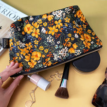 Load image into Gallery viewer, The Sunshine Bouquet Luxury Wash Bag, 100% Cotton freeshipping - Olivia Victoria