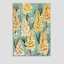 Load image into Gallery viewer, The Vintage Foxglove Giclée Print freeshipping - Olivia Victoria