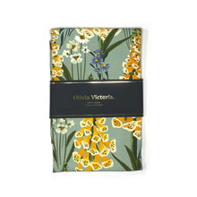 Load image into Gallery viewer, Vintage Foxglove Luxury Floral Tea Towel freeshipping - Olivia Victoria