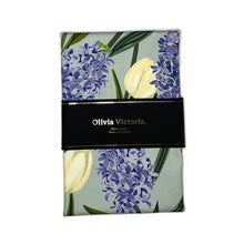 Load image into Gallery viewer, Spring Blooms Luxury Floral Tea Towel freeshipping - Olivia Victoria