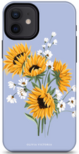 Load image into Gallery viewer, Blue Sunflower Phone Case freeshipping - Olivia Victoria