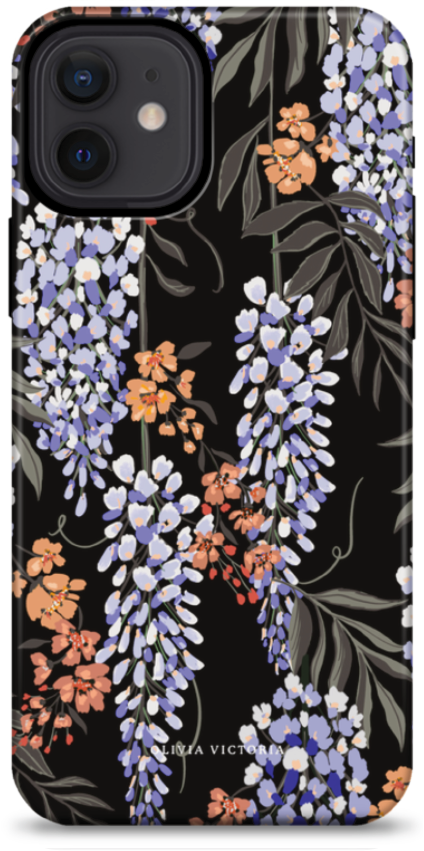 Wisteria Floral Phone Case – Olivia Victoria