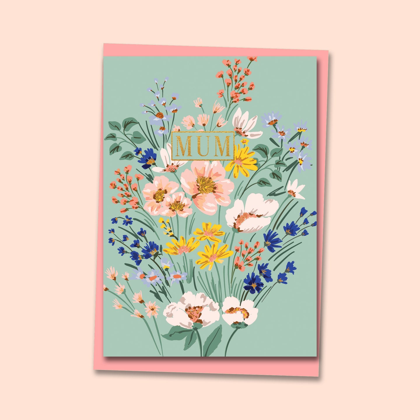 Mum Floral Card freeshipping - Olivia Victoria