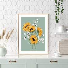Load image into Gallery viewer, The Sunflower Giclée Print freeshipping - Olivia Victoria