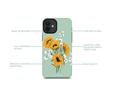 Load image into Gallery viewer, Blue Sunflower Phone Case freeshipping - Olivia Victoria