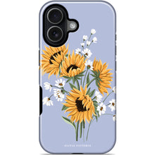 Load image into Gallery viewer, Sunflowers in Mint Phone Case

