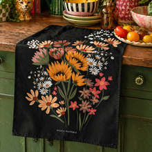 Load image into Gallery viewer, Vintage Bouquet Set of Two Tea Towels
