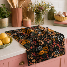 Load image into Gallery viewer, Vintage Bouquet Tea Towel
