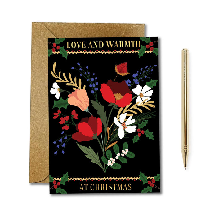 Love and Warmth Christmas Charity Card freeshipping - Olivia Victoria