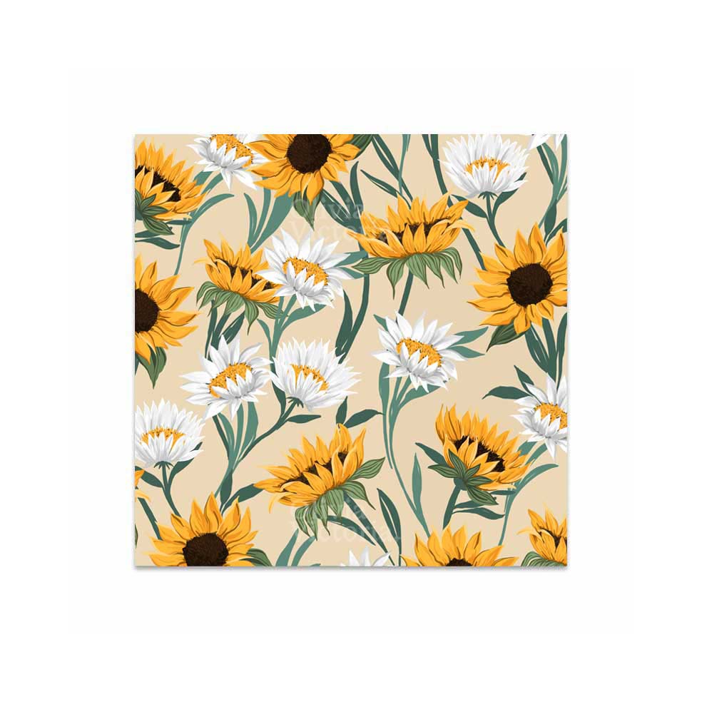 The Sunflower Melino Linen Fabric- Made to Order freeshipping - Olivia Victoria