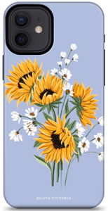 Mint Sunflower Phone Case freeshipping - Olivia Victoria