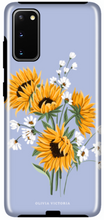 Load image into Gallery viewer, Blue Sunflower Phone Case freeshipping - Olivia Victoria
