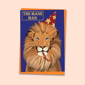 The Mane Man Card