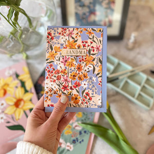 Grandma Floral Card freeshipping - Olivia Victoria