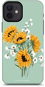 Blue Sunflower Phone Case freeshipping - Olivia Victoria